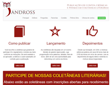 Tablet Screenshot of andross.com.br